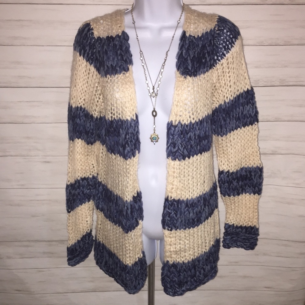 Two Thirty One- Striped Cardigan